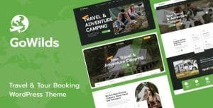 Gowilds Theme v1.0.9 Travel Tour Booking